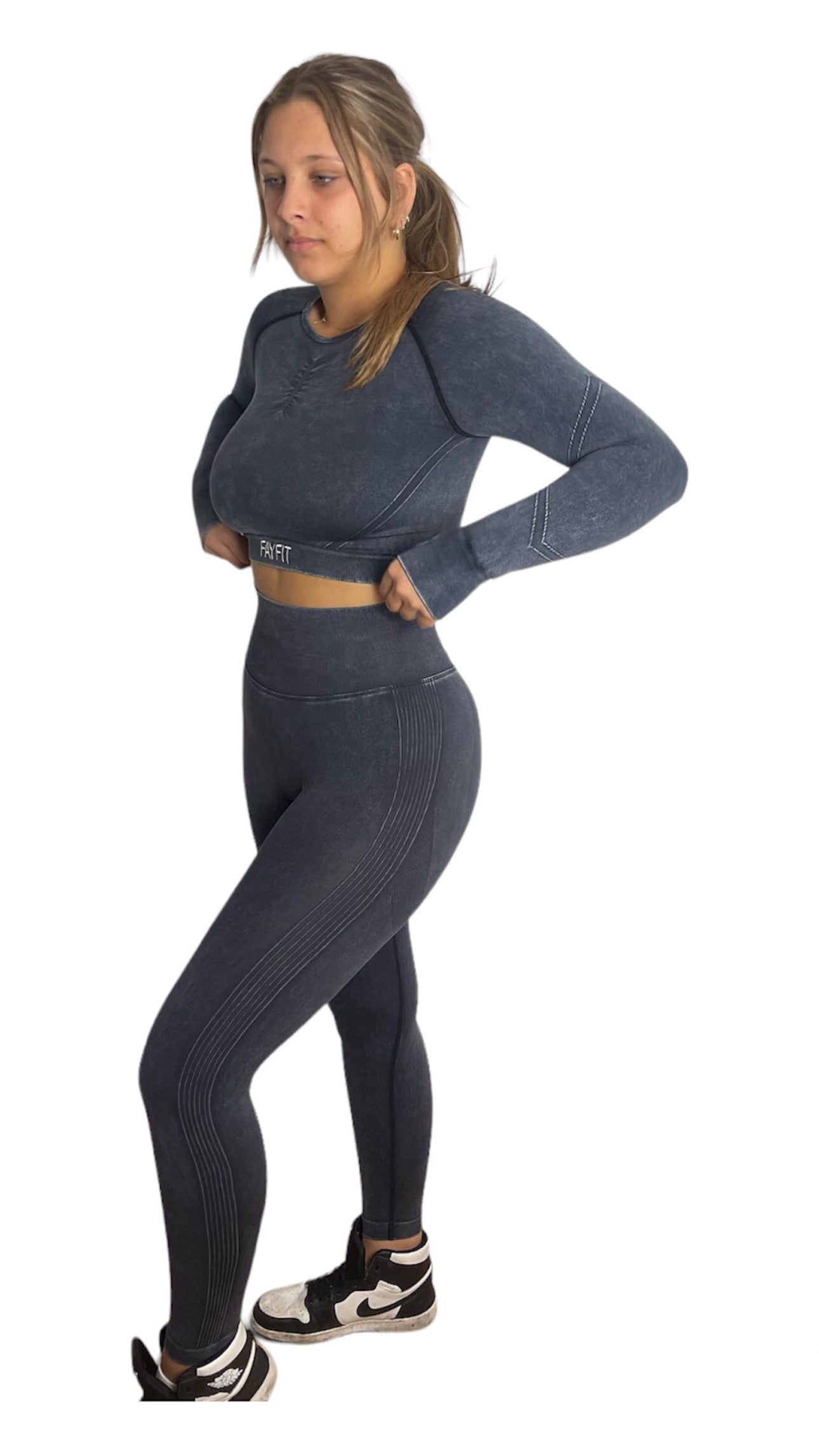 sportset- lang extra scrunch